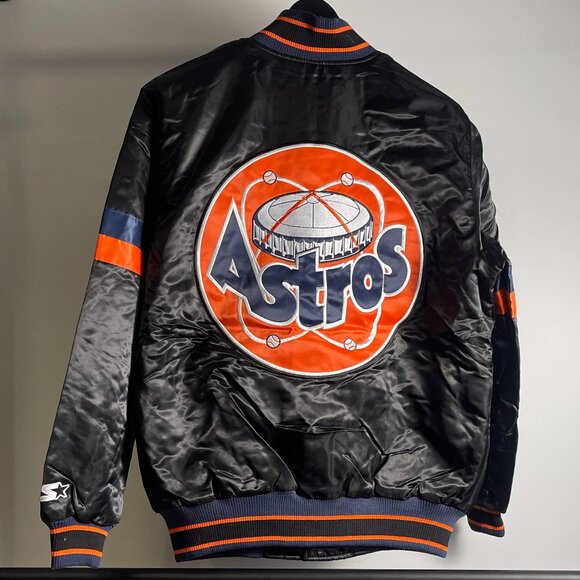 Starter Houston Astros satin jacket size M or 2XL - Picture 2 of 2